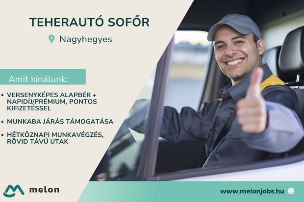 Teherautó sofőr