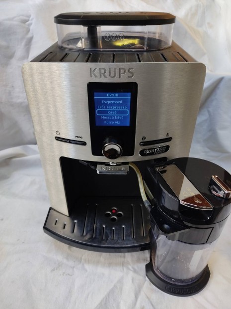 Tejtartlyos Krups Quattro Force Cappuccino full automata kvfz