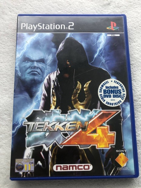 Tekken 4 Ps2 Playstation 2 játék