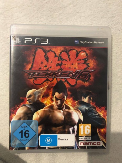 Tekken 6 Ps3 Plaaystation 3 jtk