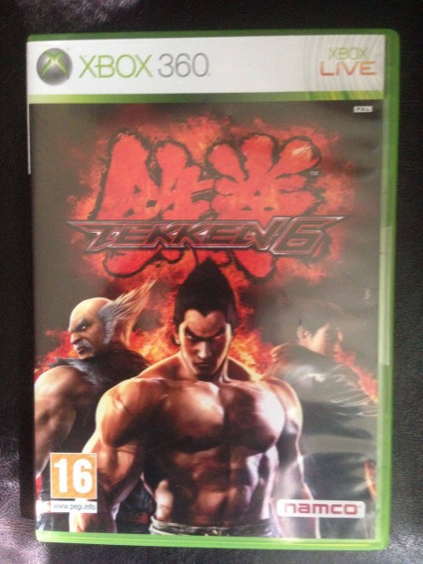 Tekken 6 "xbox360-one-series jtk elad-csere