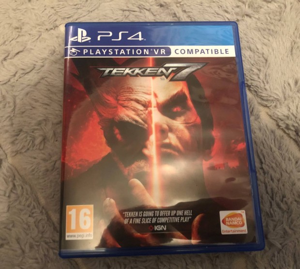 Tekken 7 PS4 kitn llapot