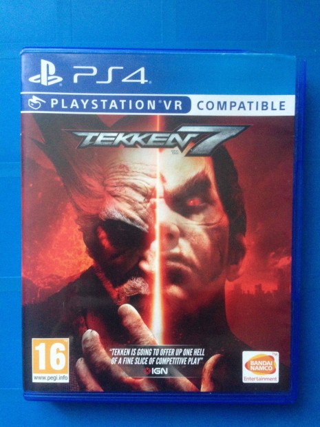 Tekken 7 ps4-PS5 játék eladó-csere "
