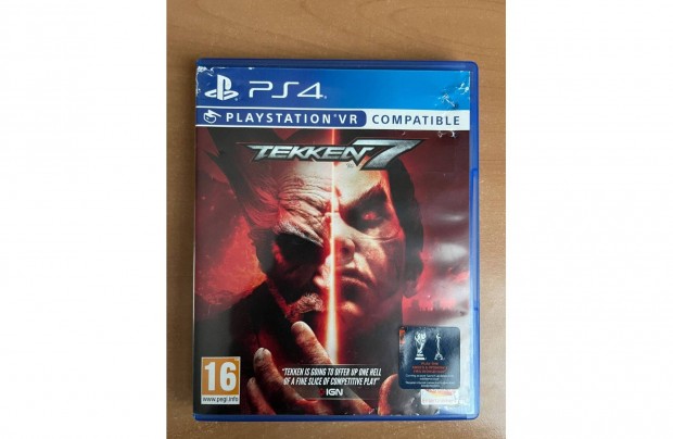 Tekken 7 ps4-re eladó!