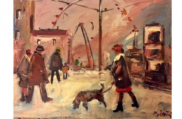 Tél - festmény