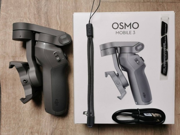 Telefon stabiliztor DJI Osmo Mobile 3 (egyszer hasznlt) elad!!