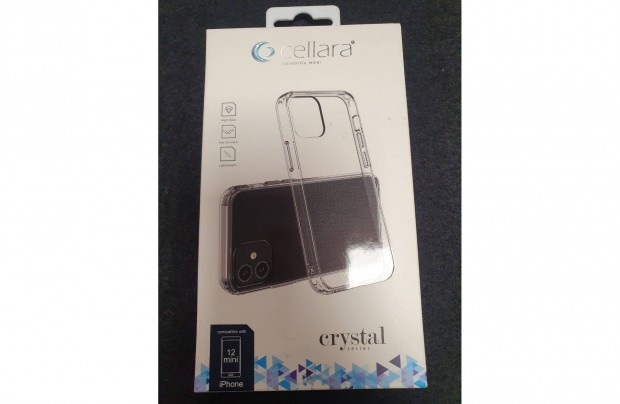 Telefon tok Cellara Crystal Kollekci A Iphone 12 Mini - tltsz