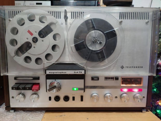 Telefunken 204 TS szalagos orss magn negyedsv szt. HiFi