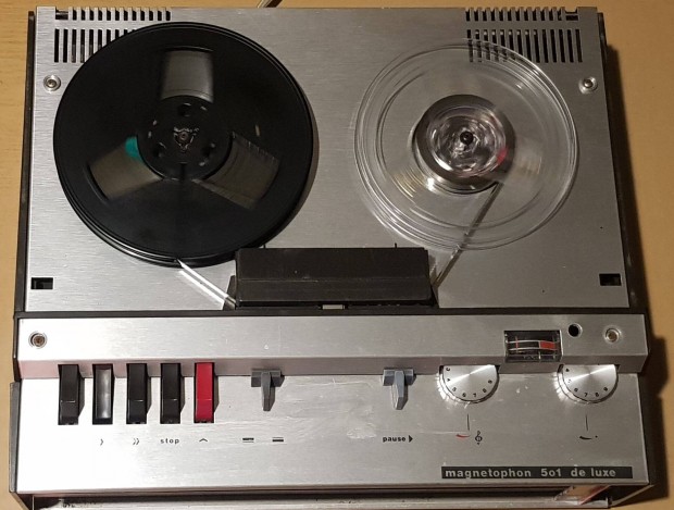 Telefunken De Luxe orsós szalagos magnó hifi magnó deck sony