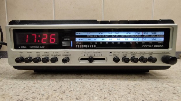 Telefunken Digitale CR600, rs magns rdi 