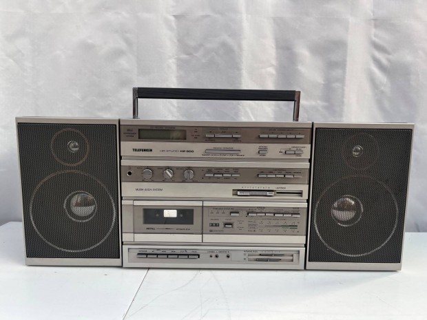 Telefunken HP800 boombox retro rdis magn szervizelve