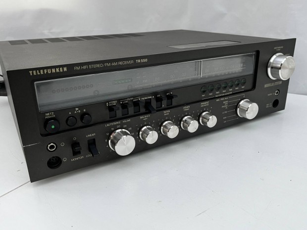 Telefunken TR550 Receiver rádiós erösítö szervizelve TR 550 TR-550