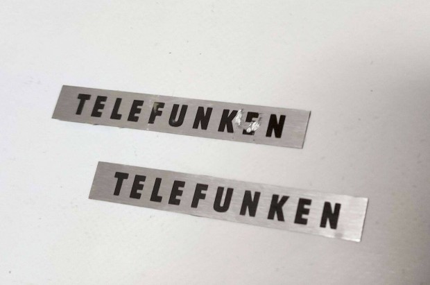 Telefunken hangfal logk