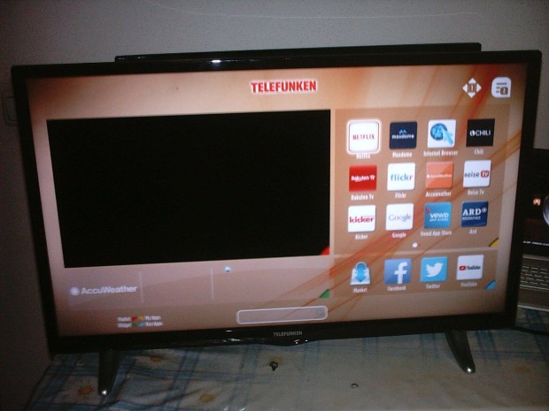 Telefunken led smart tv, 32"