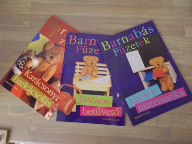 Telegdi Ágnes: Barnabás füzetek (karácsonyi barkács, betűvető, matek)