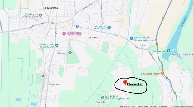 Telek elad, Nagykanizsa Szentgyrgyvri hegy 4. hegyhton!