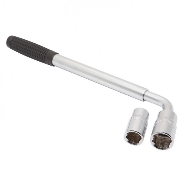 Teleszkópos Autós dugókulcs kerékkulcs 350 - 530 mm 17/19 mm és 21/23