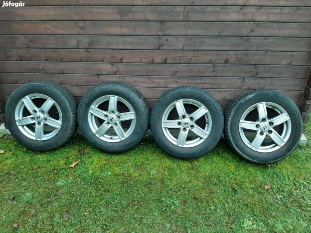 Tli 4db. hasznlt gumi Hankook 195/65R15 91T alufelnivel