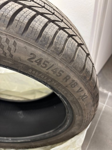Téli Gumi: Continental Wintercontact TS870P245/45 18R 100V