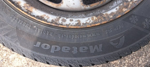 Téli Gumik Acélfelnikkel - Azonnal Elvihető!