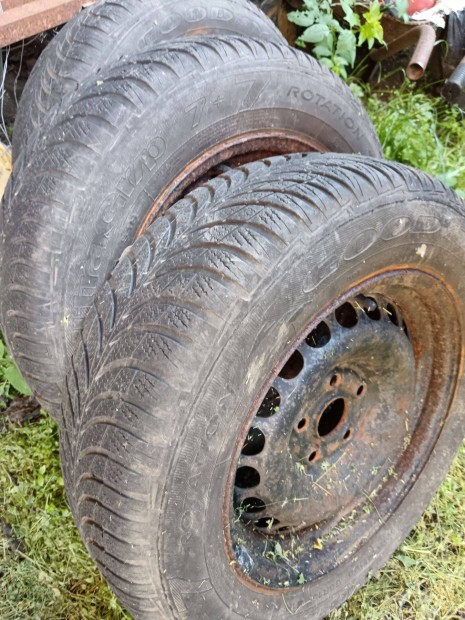 Téli gumi,acélfelni 195/65 R15