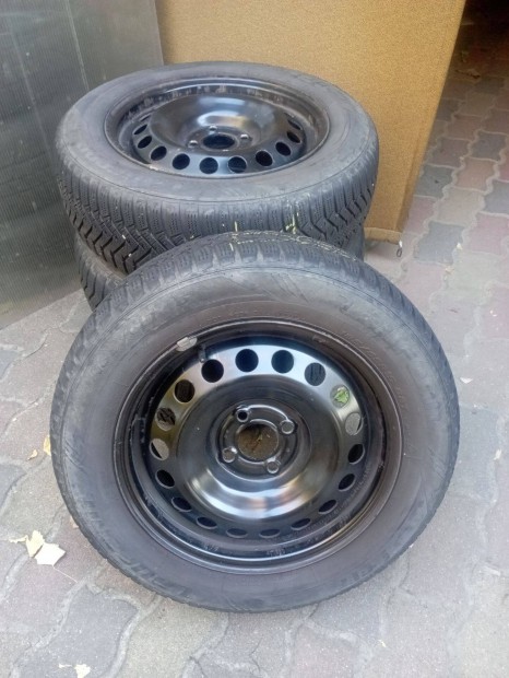 Téli gumi és felni 4db 185/65 R15