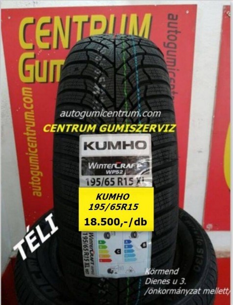 Tli gumik 195/65r15 - j Kumho