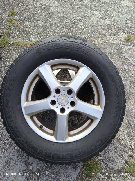 Tli szett 5x108 r16 et50 alufelni 235/60 4db 3ves Lassa tli gumival