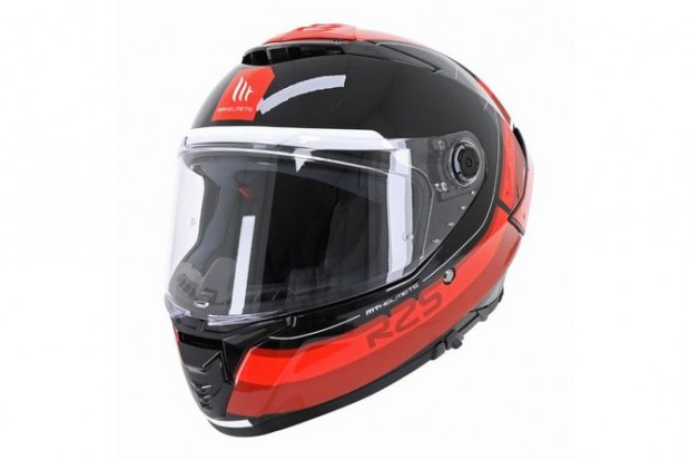 Teljes Arc Sisak MT Helmets Thunder 4 SV R25 fekete / piros M