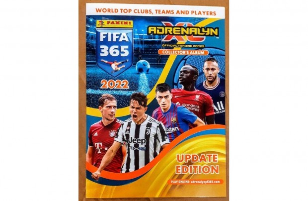 Teljes Panini FIFA Update 2022 160 focis krtya, 66 limited, 24 XXL