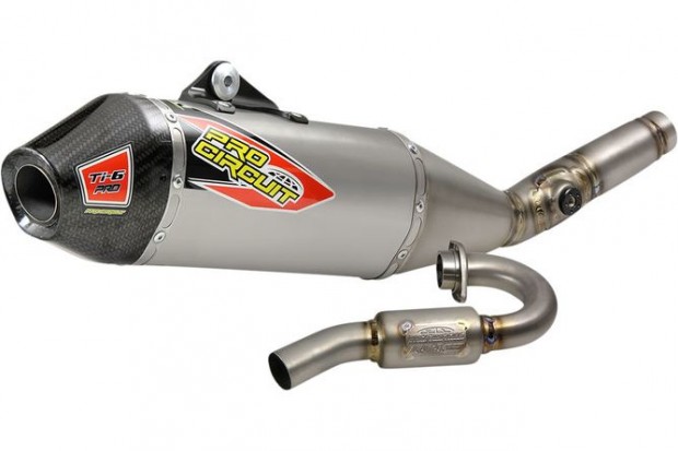 Teljes kipufogó Pro Circuit TI-6 PRO titán / karbon KXF 250 2021 után