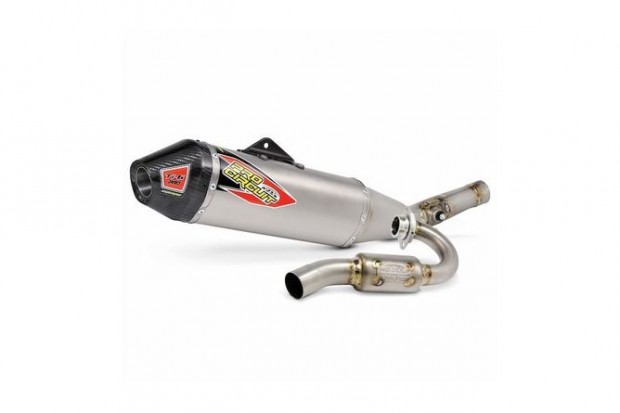 Teljes kipufogrendszer Pro Circuit T-6 rozsdamentes acl / karbon KXF
