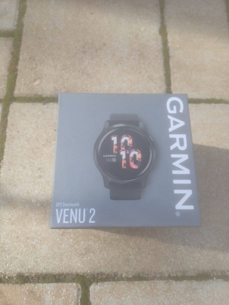 Teljesen Uj Garmin Venu 2 es 2s fekete elado