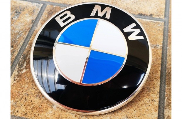 Teljesen Új, BMW motorház embléma, első,hátsó jel,logo 82mm(több szín)