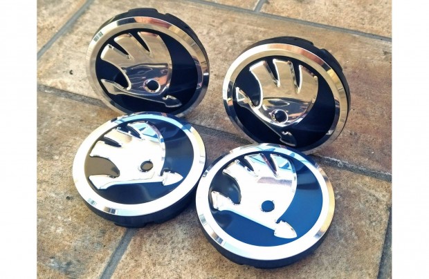 Teljesen �j, Gy�ri Skoda felni kupak, felni k�z�p, porv�d� kupak(56mm)