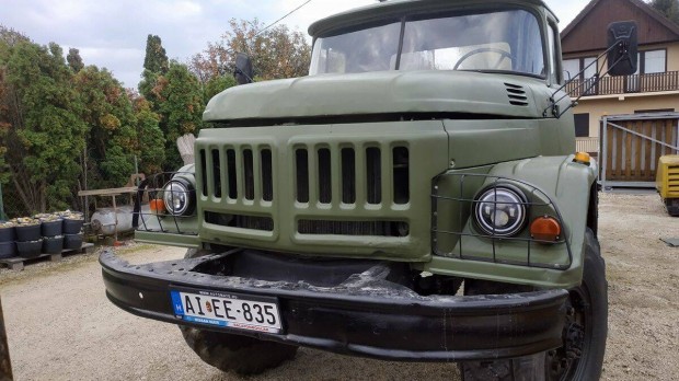 Teljesen felújított ZIL-131 6x6 teherautó Mercedes OM-366 turbódízel