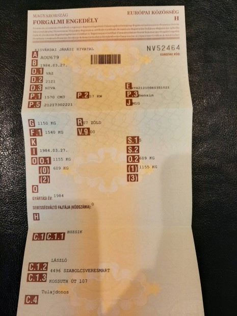 Teljesen felújított lada níva eladó