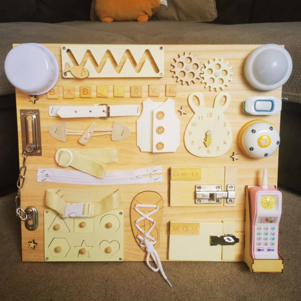 Teljesen új Montessori matatófal eladó
