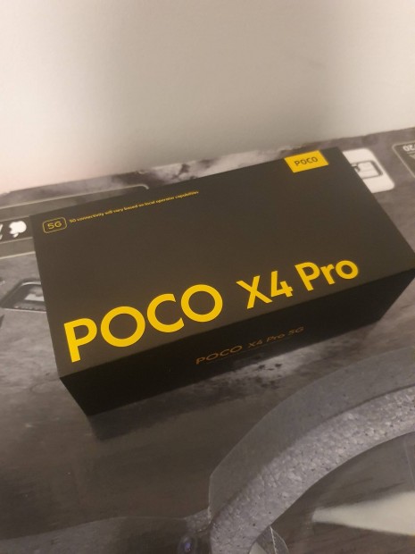 Teljesen j Poco X4 Pro 5G foxposttal