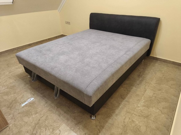 Teljesen új, használatlan ágyneműtartós franciaágy (Kobra)