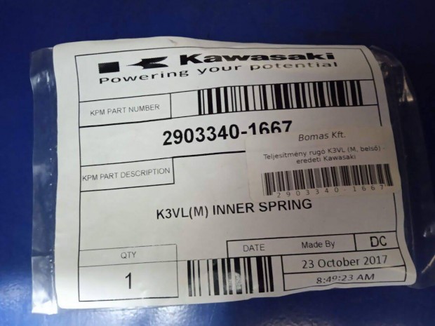 Teljes�tm�ny rug� K3VL (M, bels�) - eredeti Kawasaki