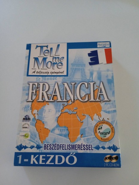 Tell me More - Francia 1. + 2 db CD-ROM