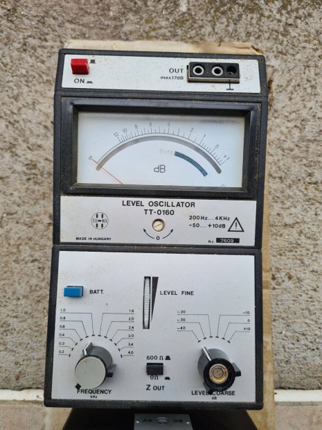 Telmes TT-0160 Level Oscillator - rgi retro mszer