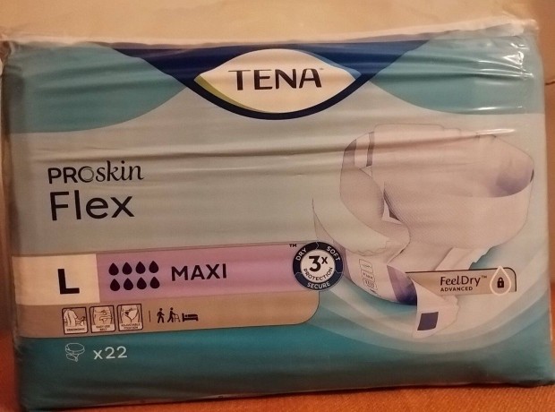 Tena Flex Maxi L felntt pelenka bontatlan csomag
