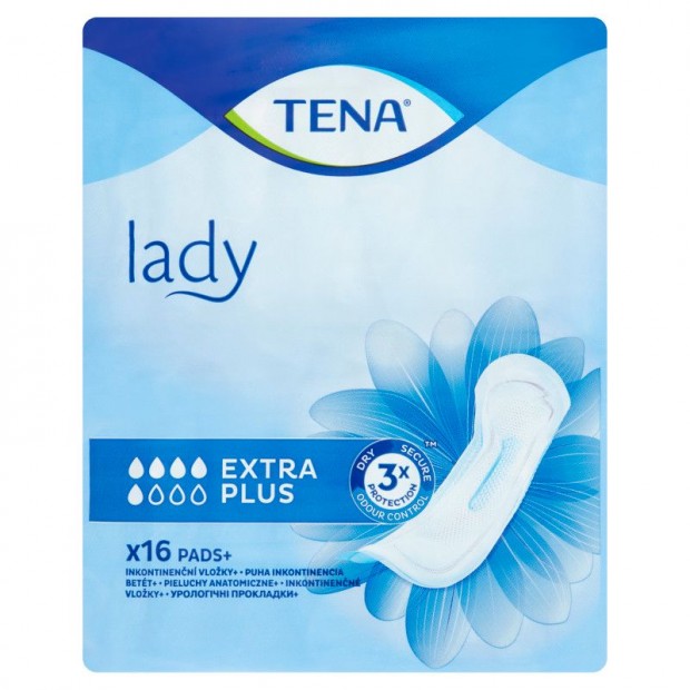 Tena Lady Extra Plus inkontinencia bett 16X