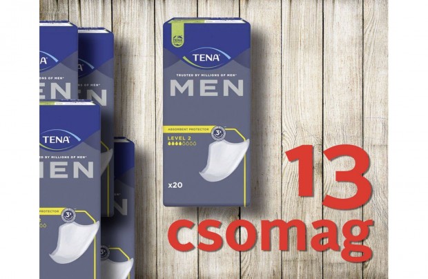 Tena MEN Level 2 frfi inkontinencia bett - 13 db csomag Akcis