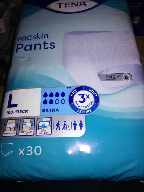 Tena pants extra L-es felntt pelenka elad 