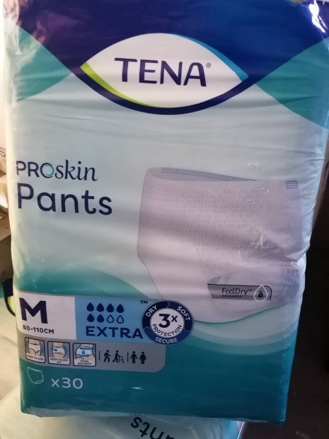 Tena pants extra M-es felntt pelenka elad 