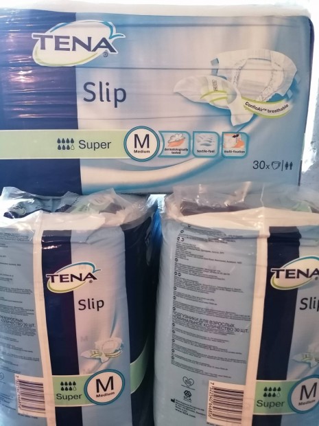 Tena slip szuper M-es felntt pelenka elad 