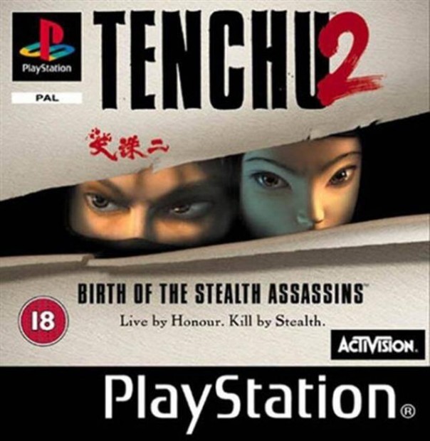 Tenchu 2 Birth of the Stealth Assassins, Mint eredeti Playstation 1 j